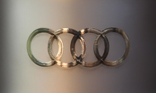 Bidon Ausi RS (Logo Audi)