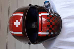 Casque décoré (Avant)