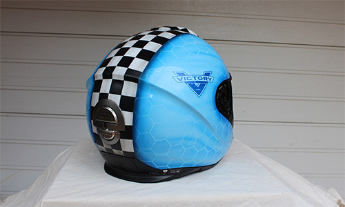 Casque Victory (Travers arrière)